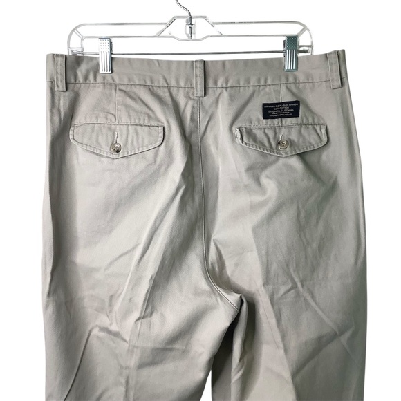 Banana Republic Mens 100% Cotton Cuffed Smithfield Chinos Size 35 “x 30.5” - Picture 3 of 8